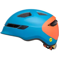 KED Kinder- Fahrradhelm  POP 2.0  MIPS, petrol-orange M