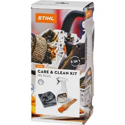 STIHL Motorsägen-Pflegekit Care&Clean, Wartungsset für Kettensägen & Forstarbeiten