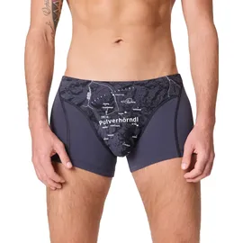 Ein schöner Fleck Erde Boxershorts Graphit / Weiß L 3er Pack