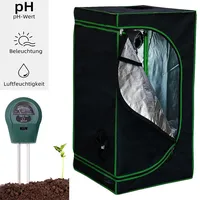 Growbox 40x40x160cm Zimmergewächshaus Pflanzenzelt Growroom Growschrank - Melko