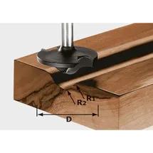 Festool Profilfräser D42/13/R6+R12