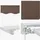 vidaXL Markise 4 x 3 m taupe