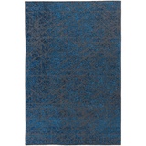 XXXLutz Flachwebeteppich, Blau, & 80x150 cm,