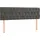 vidaXL Boxspringbett 140 x 200 cm Dunkelgrau