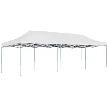 vidaXL Partyzelt Faltbar Pop-Up Weiß 900x1500x315 cm 