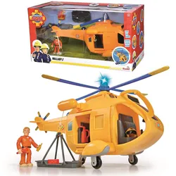 Simba 109252576 - Feuerwehrmann Sam - Hubschrauber Wallaby 2