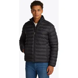 Steppjacke TOMMY HILFIGER "CORE PACKABLE RECYCLED JACKET", Herren, Gr. L, schwarz, Obermaterial: 100% Nylon, Langarm, Jacken