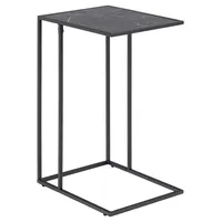 Actona GROUP Beistelltisch »Infinity«, Ecktisch, Tischplatte in Marmoroptik, Metallgestell,