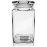 Orion Glasbehälter Küchenbehälter Einmachglas 1,4l RETRO - Transparent