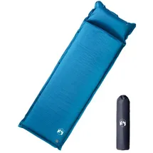 vidaXL Isomatte mit Kissen Türkis