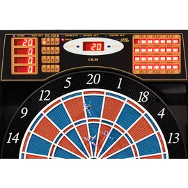 KARELLA - Dartautomat CB-90 inkl. 12 Darts, Ersatzspitzen, Netzteil