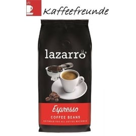 Lazarro Espresso Bohnen, Preis ist inklusive Kaffeesteuer