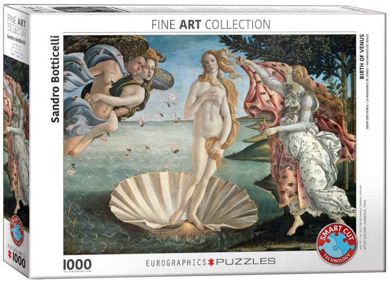 Eurographics Puzzle 1000 - Die Geburt der Venus von Sandro Botticelli (Puzzle)