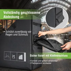 Sachsenrad Aufbewahrungstasche Faltrad-Transportbox 84 x 44 x 8 cm 1-tlg. schwarz