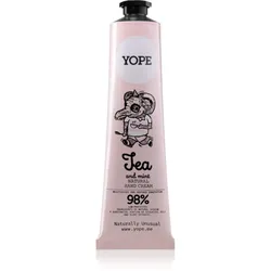 Yope Tea & Mint Handcreme zum nähren und Feuchtigkeit spenden 100 ml