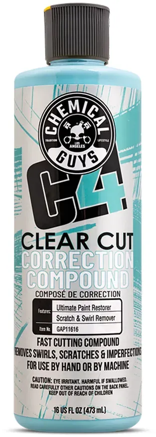 Chemical Guys C4 Clear Cut Polish 473 ml