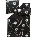 Estella Mako Satin Bettwäsche Tulipa 1 x 40x80 + 1 x 80x80 + 1 x 135x200 cm