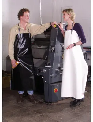PVC-Schürze MB 5 schw. 80x100cm - schwarz
