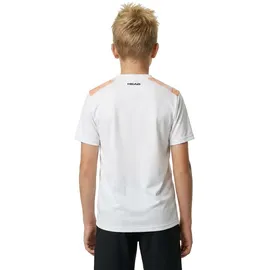 Head Racket Head Topspin T-Shirt Boys, Print Vision m/Campfire Orang - Campfire Orange - 128