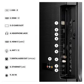 Hisense 43E79S 43" 4K 3840 x 2160 QLED Smart TV