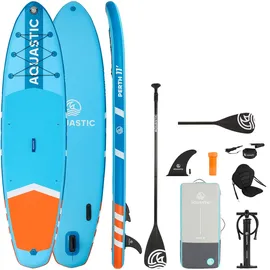 aquastic SUP Board Set AQUASTIC Perth 11' 335 x 81 x 15 cm orange