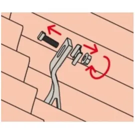 Fischer Verbindungswinkel RH-Dachhaken LAB AL