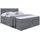 altdecor Miltio King 180 x 200 cm H3/H4 Dunkelgrau