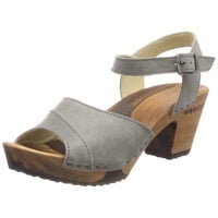 Woody Damen Yara Holzschuh, Sand, 40 EU