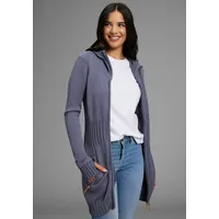 KangaROOS Kapuzenstrickjacke grau 36/38