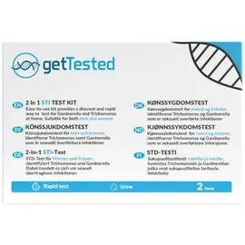 gettested Urintest 2-in-1 Schnelltest auf Trichomonas / Gardnerella 3 St.