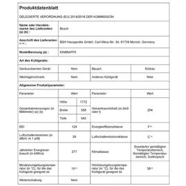 Bosch Serie 6 KIN86AFF0