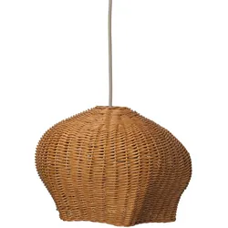 Ferm Living - Drape Lampenschirm S, Rattan natur