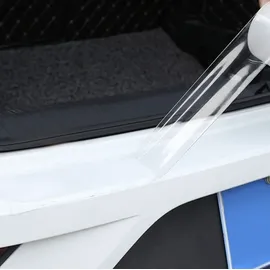 chausa Lackschutzfolie für Fahrrad Auto Haushaltsgeräte Türrahmen Kantenschutz Stark Transparent, Dick 5cm x 5m 20881 - Transparent,