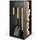 Black Oak Kaminbesteck Aspen Metall H66 x B29 x T29 cm schwarz