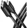 AXAGON USB-C auf Micro-USB 1,0 m Schwarz