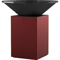 Ofyr Feuerplatte Ø 100 cm rot