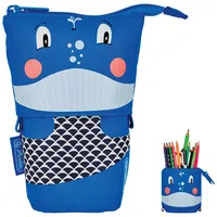 Herlitz Stiftehalter Whale 14,0 x 7,5 x 18,5 cm Blau