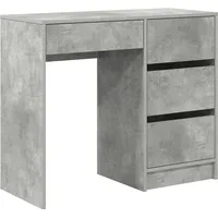 VidaXL Schreibtisch Betongrau