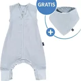 Alvi Alvi, Sommer-Schlafsack mit Füssen Musselin / Sleep-Overall 90 cm, 0.5 TOG, Sommer)