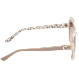 GUESS Gu7921 Damen-sonnenbrille Shiny Beige / Gradient Brown One Size