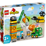 LEGO Duplo Baustelle mit Baufahrzeugen 10990