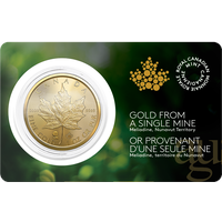 Royal Canadian Mint 1 Unze Maple Leaf 2022 Single-sourced