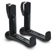 LECHUZA Balkonkastenhalter schwarz 2er Set