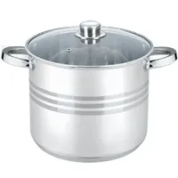 4big.fun Kochtopf 11 L Edelstahl 26 cm mit Deckel
