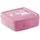 Snips Einhorn-Dekoration Sandwichhalter Snackbox | Toastbox | Lebensmittelbehälter | Farbe Rosa | Made in Italy | BPA-frei, PP