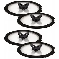 TEFAL INGENIO  EMOTION  SET GLASABDECKUNGEN 4 ELEMENTE 22, 24, 26, 28 CM