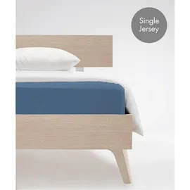 FLEURESSE Jenny C 001115 Single-Jersey 90 x 190 - 100 x 200 cm denim