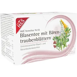 H&S Blasentee mit Bärentraubenblättern