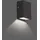FARO LED Wandleuchte Aluminium 8,5 cm spritzwassergeschützt 4W dunkelgrau
