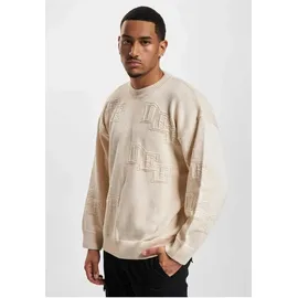 Def Rundhalspullover Beige XXL